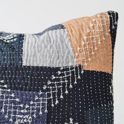 TKC007 - 01 PATCHWORK CUSHION COVER (S) (Mooli)  16"